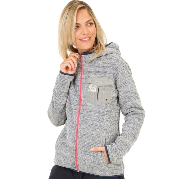 Picture Organic Clothing Moderate Fleece Jacket Grey Size S - Picture 2 of 6